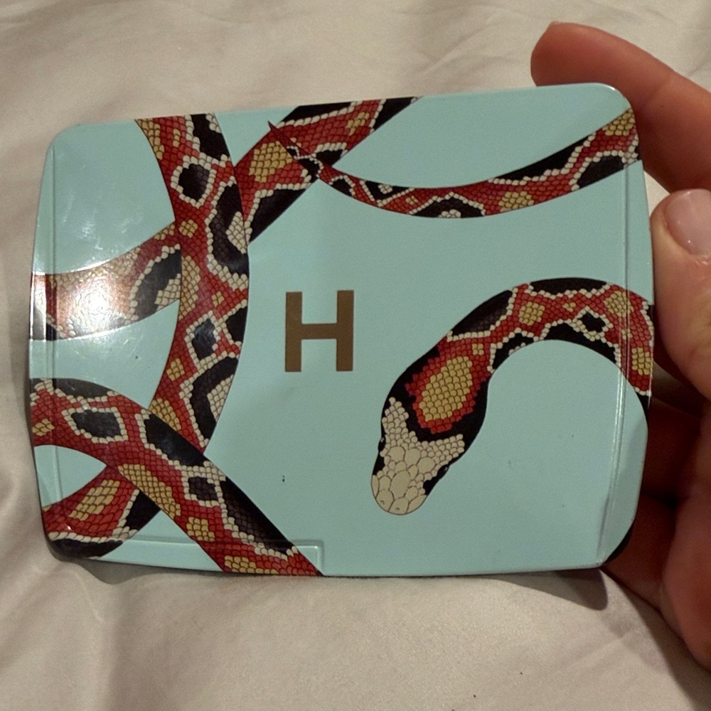 Hourglass Blush Palette with Snake Design